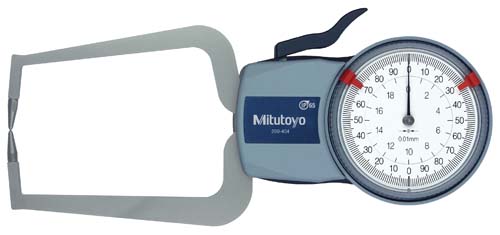 Mitutoyo 509-404 Dial Caliper Gage CGGO 20MM